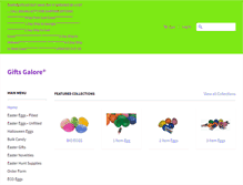 Tablet Screenshot of giftsgalorestore.net